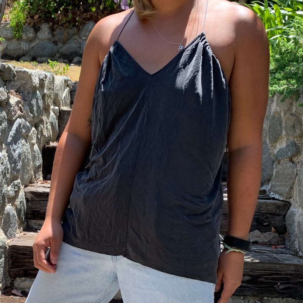 NWOT Zara Scrunch Tank